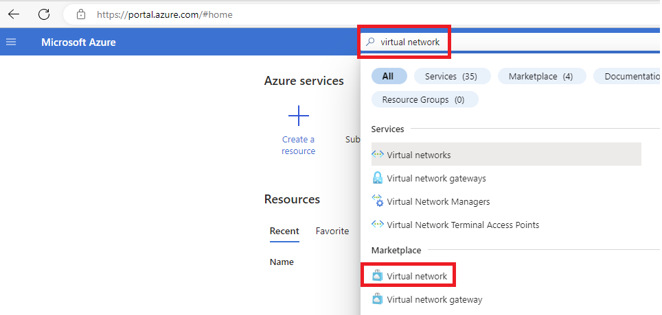 vnet-peering-azure