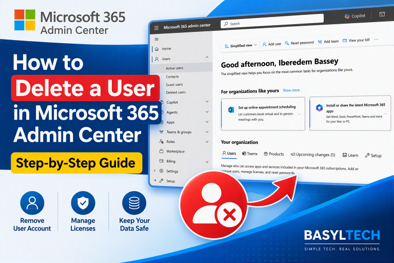 How to Delete a User in Microsoft 365 Admin Center