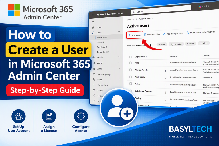 How to Create a User in Microsoft 365 Admin Center: Step-by-Step Guide